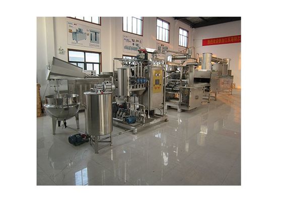 पूर्ण स्वचालित छोटे चिपचिपा कैंडी विनिर्माण उपकरण आपूर्तिकर्ता